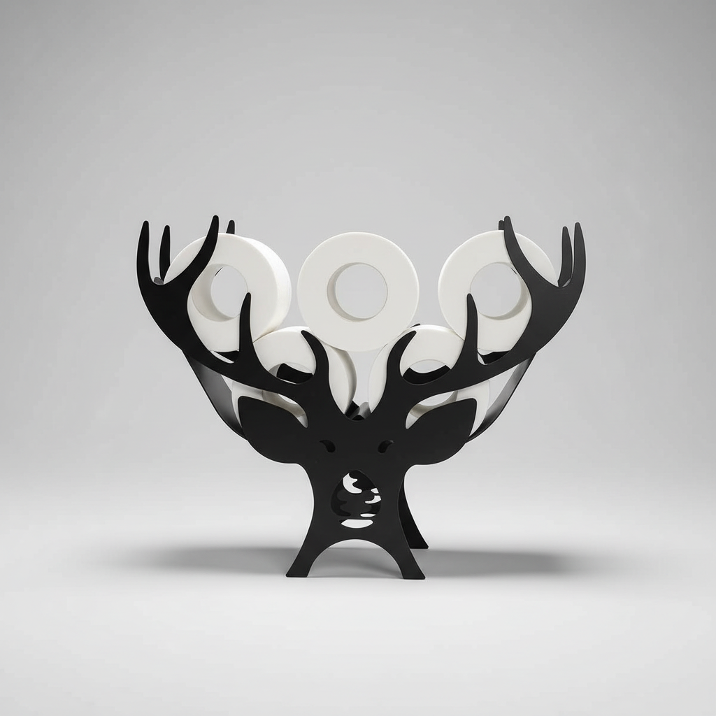 Decorative Animal-Shaped Rolling Holder - FunRolette