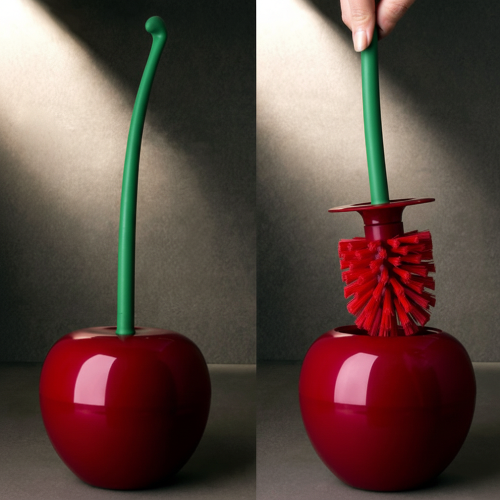 Design WC brush plastic - CherryCleanse