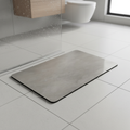 Diatomaceous earth bathroom mat - Diatomaceous