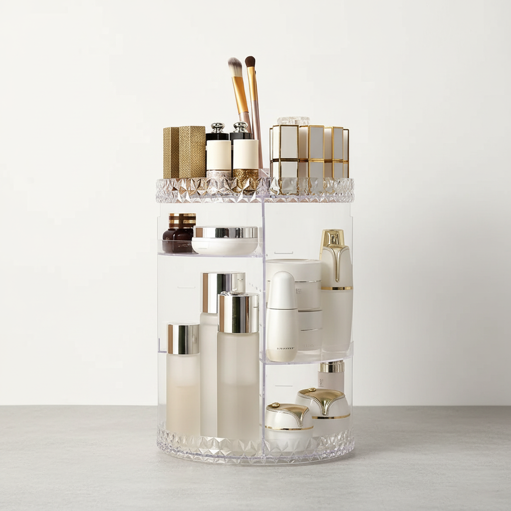 Rotatable Acrylic Organizer - SpinLuxe