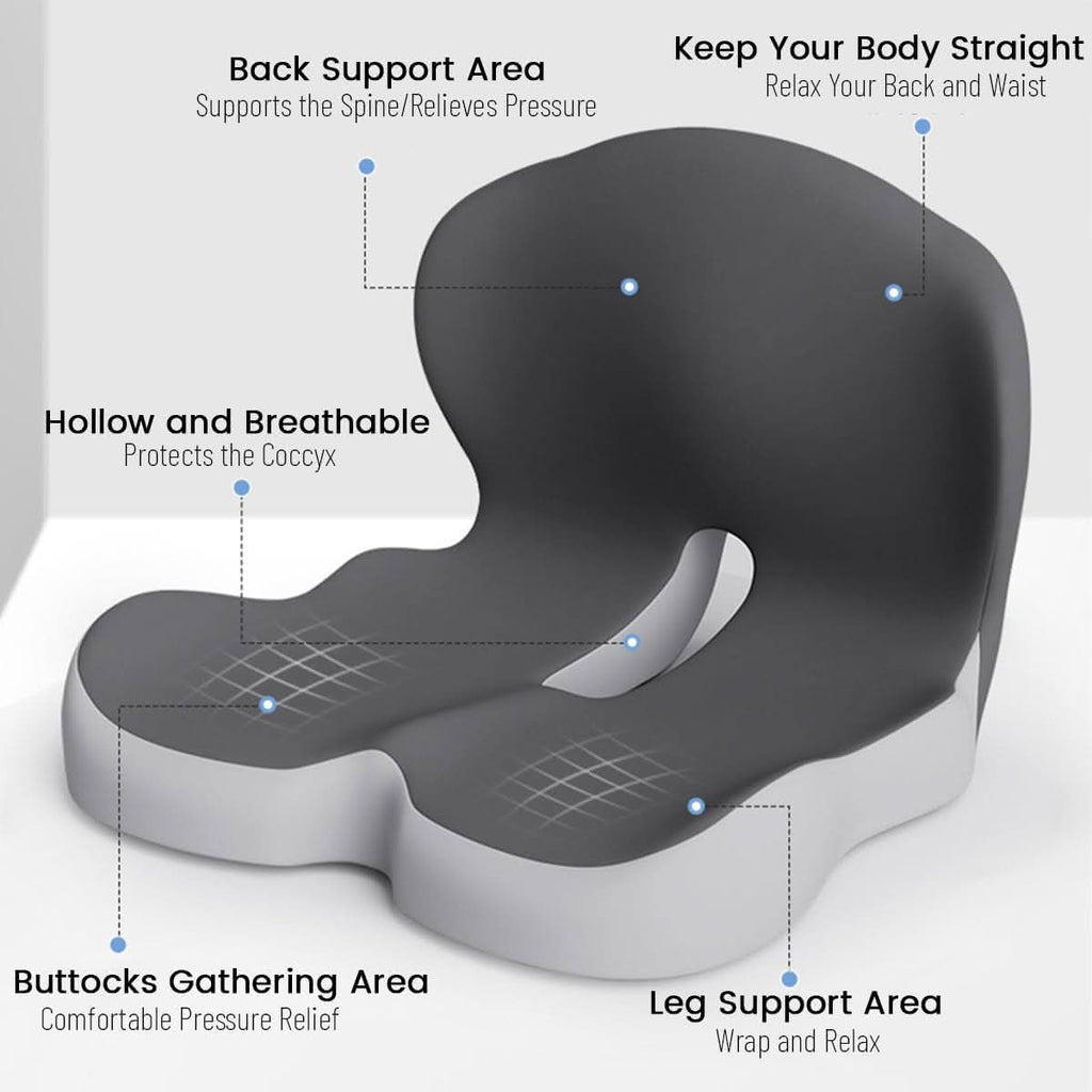 BowLift | Ergonomic Seat Cushion with Lumbar Support