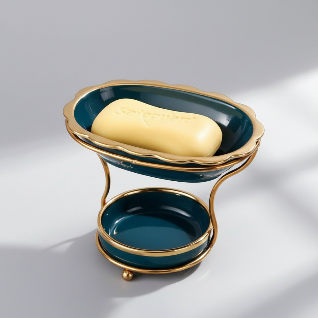 Raised Soap Dish Porcelain - DryGrace