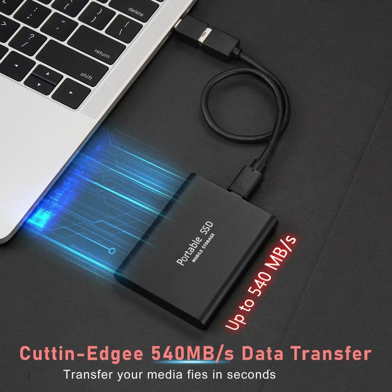 External SSD with 128TB - StorePro