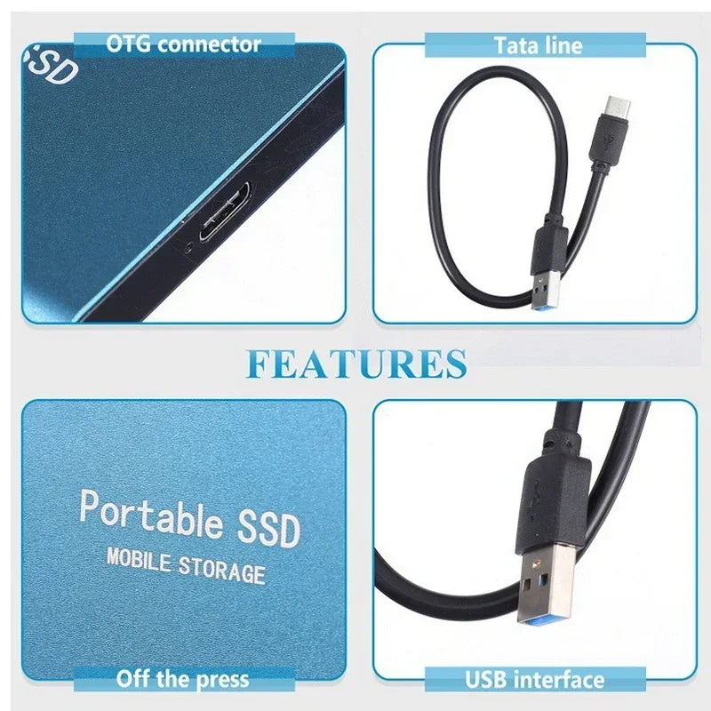 External SSD with 128TB - StorePro