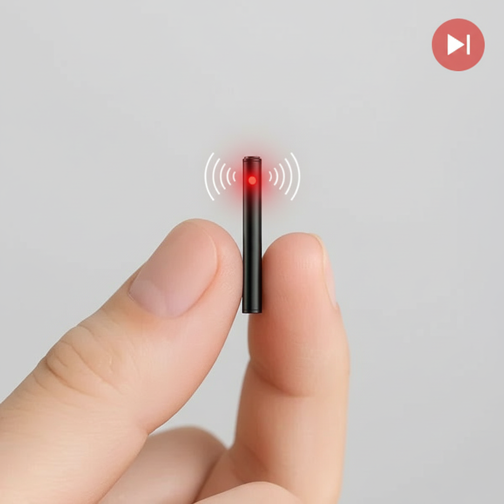 BowLift | Miniature Voice Recorder – Small, Discreet, and Powerful Audio Capture | Perfect for Stealth Recording and Voice Activation