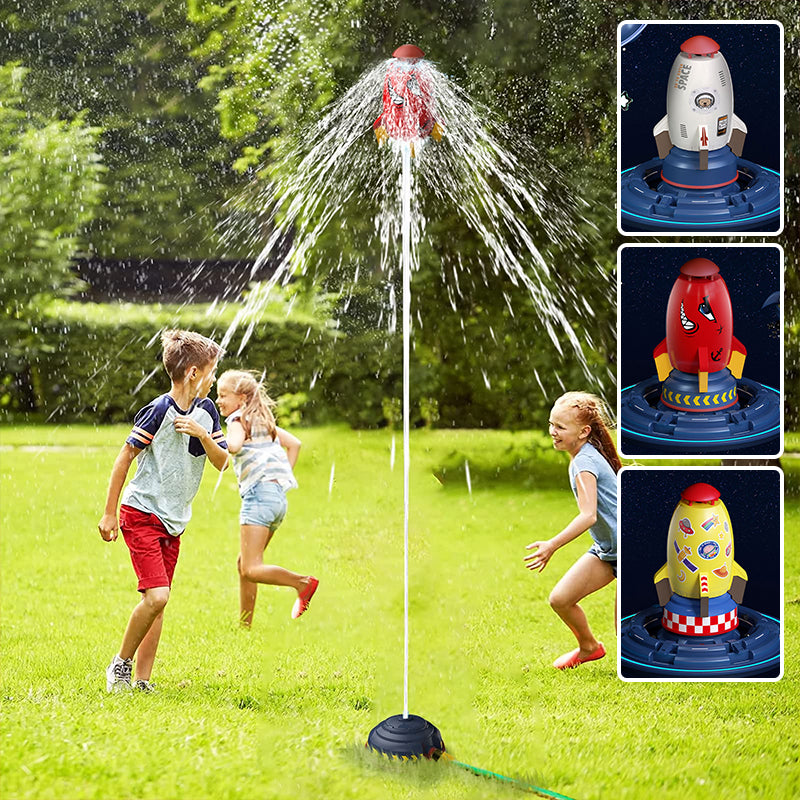Sommer Spielzeug Raketen Sprinkler für den Außenbereich | Brehn