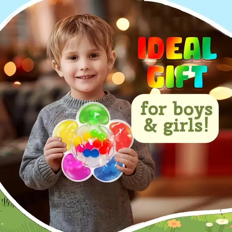 Flower-Shaped Sorting Toy - Sortabloom