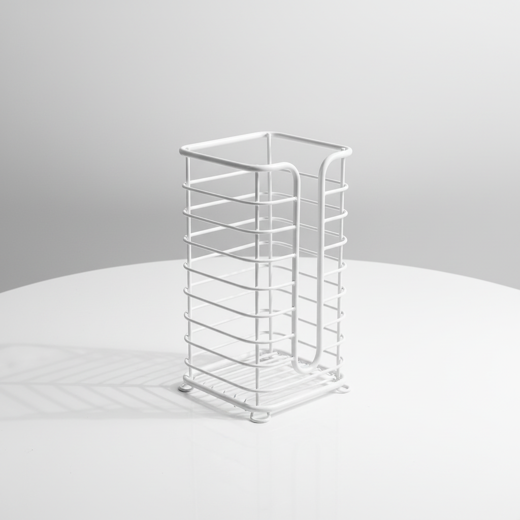 Freestanding roll holder made of stainless steel - PaperNest