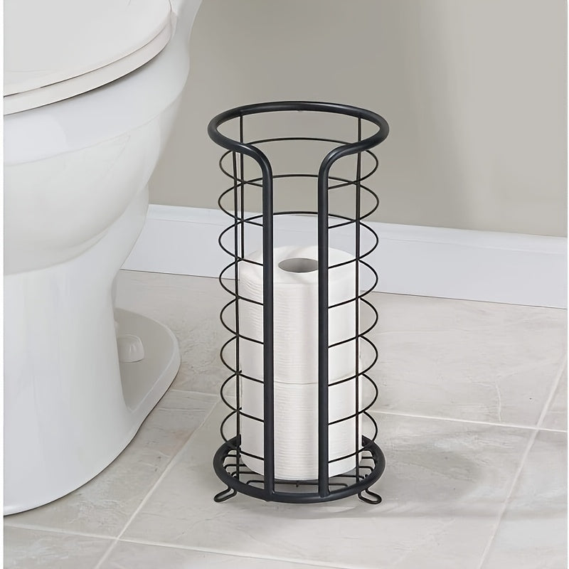 Freestanding roll holder made of stainless steel - PaperNest