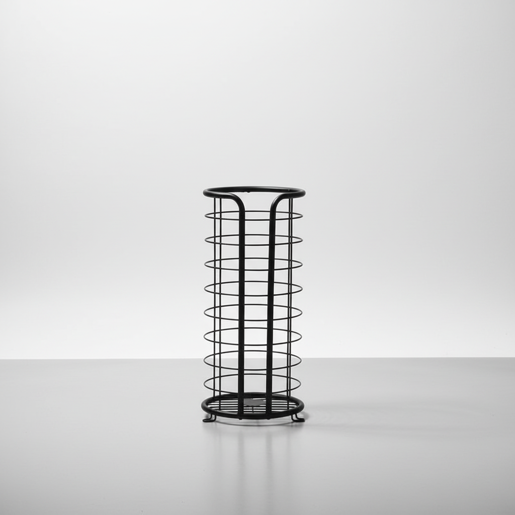 Freestanding roll holder made of stainless steel - PaperNest