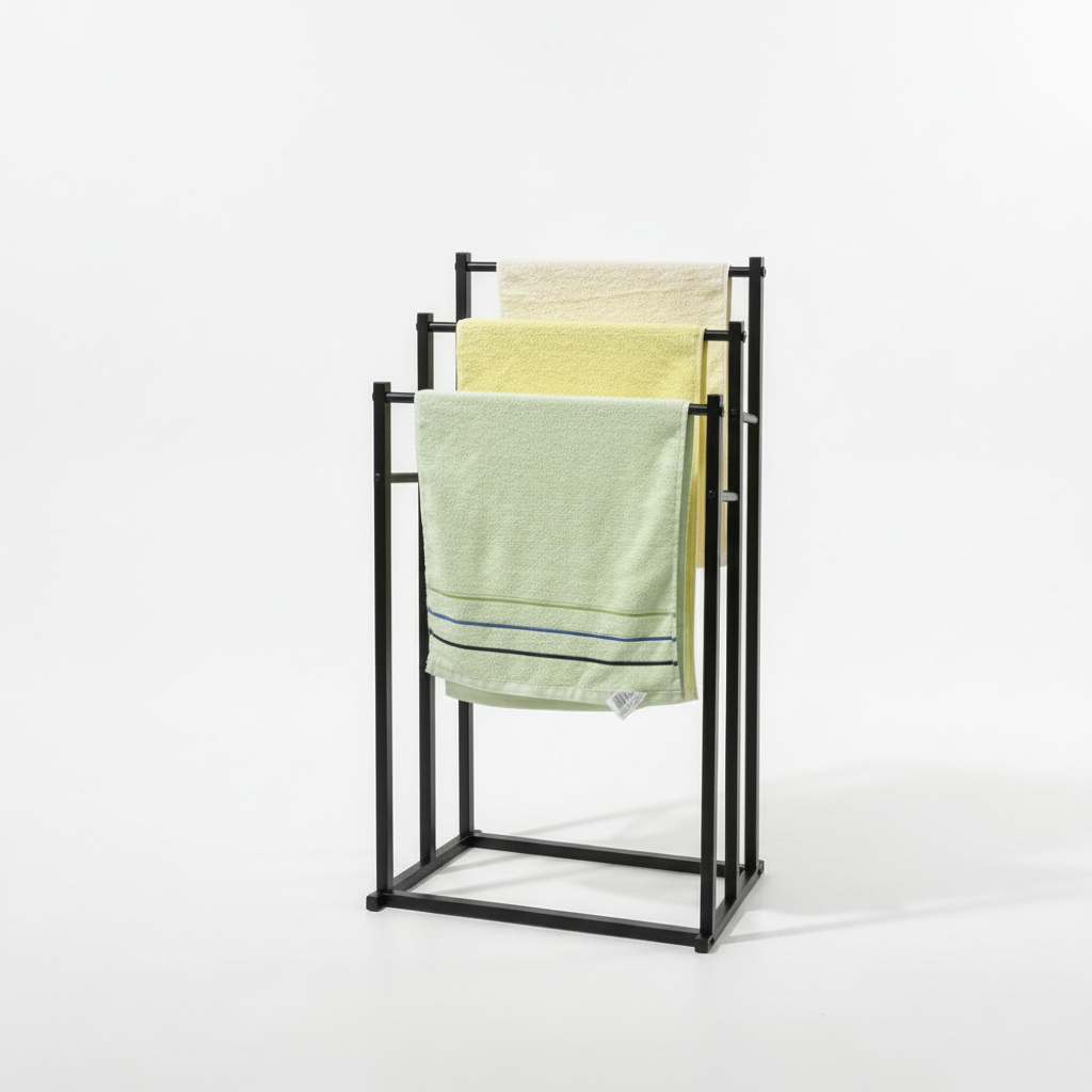 Freestanding Towel Rack Made of Steel - NeatRack