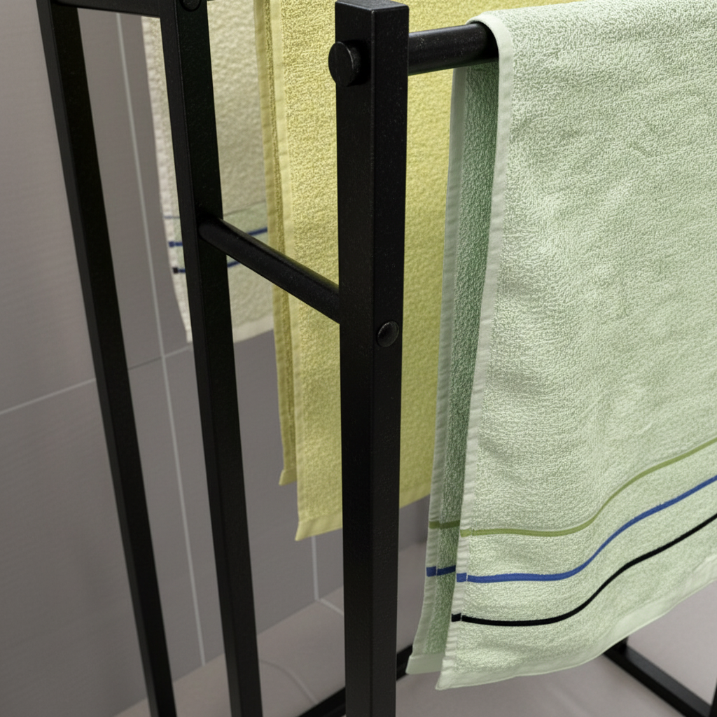 Freestanding Towel Rack Made of Steel - NeatRack