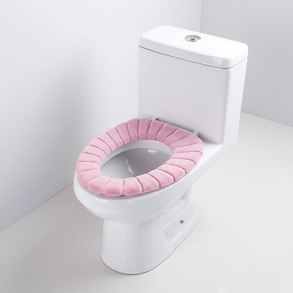 Padded toilet seat cover - CozySeat