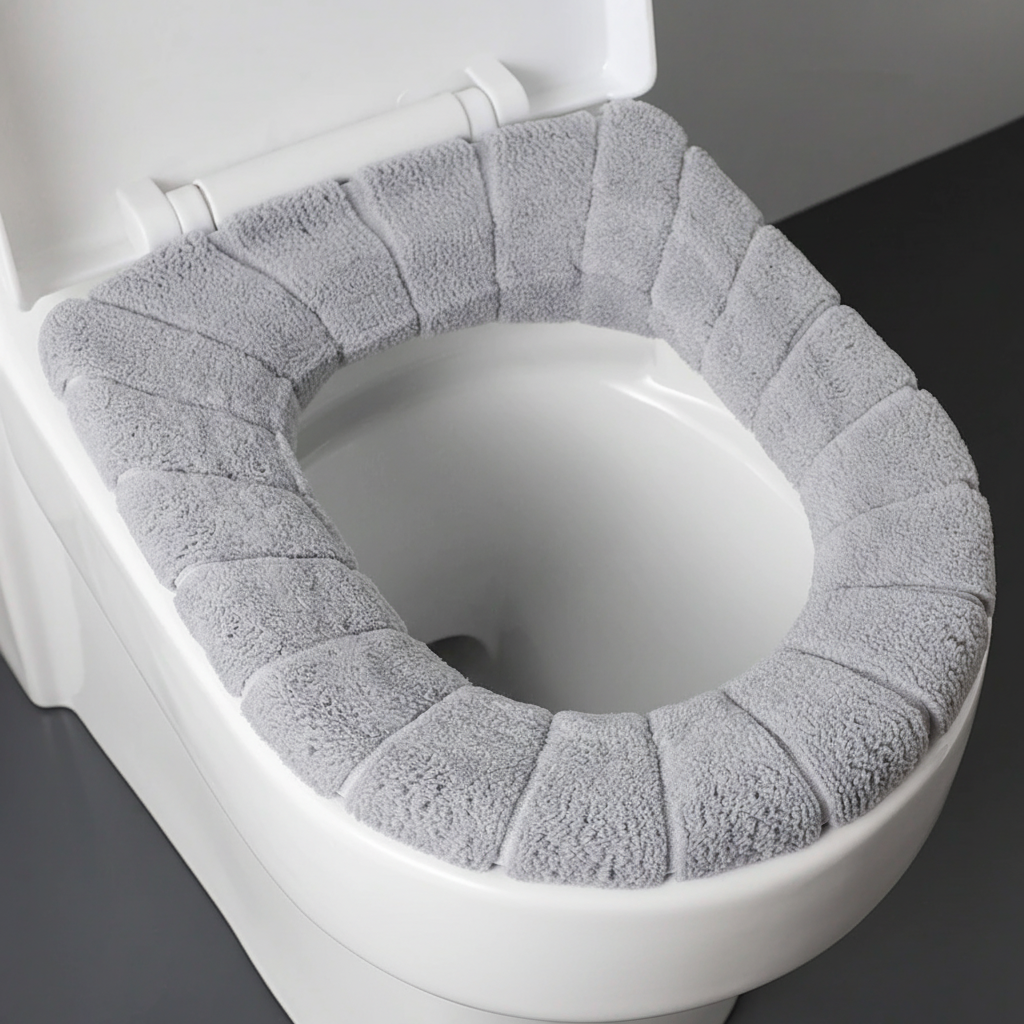 Padded toilet seat cover - CozySeat