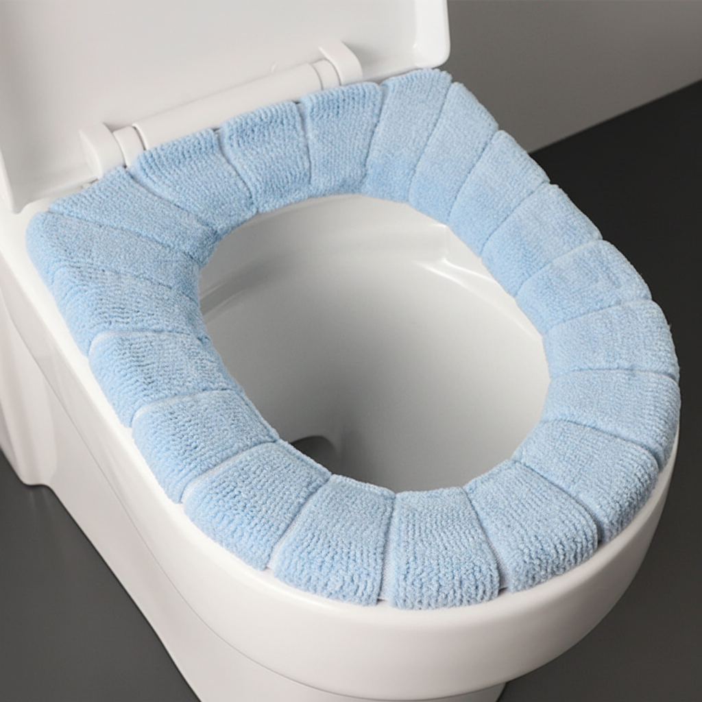 Padded toilet seat cover - CozySeat