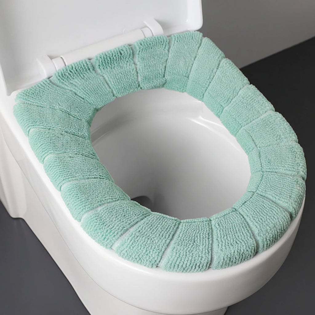 Padded toilet seat cover - CozySeat