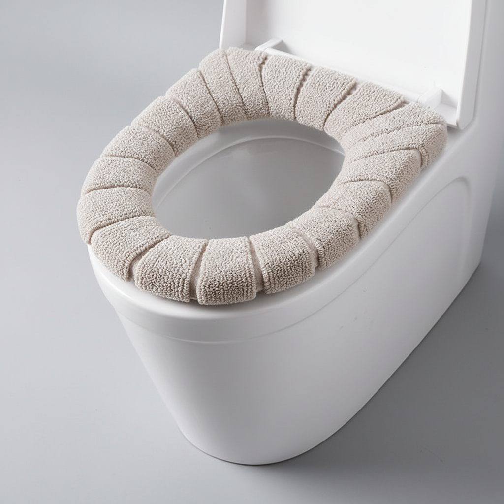 Padded toilet seat cover - CozySeat