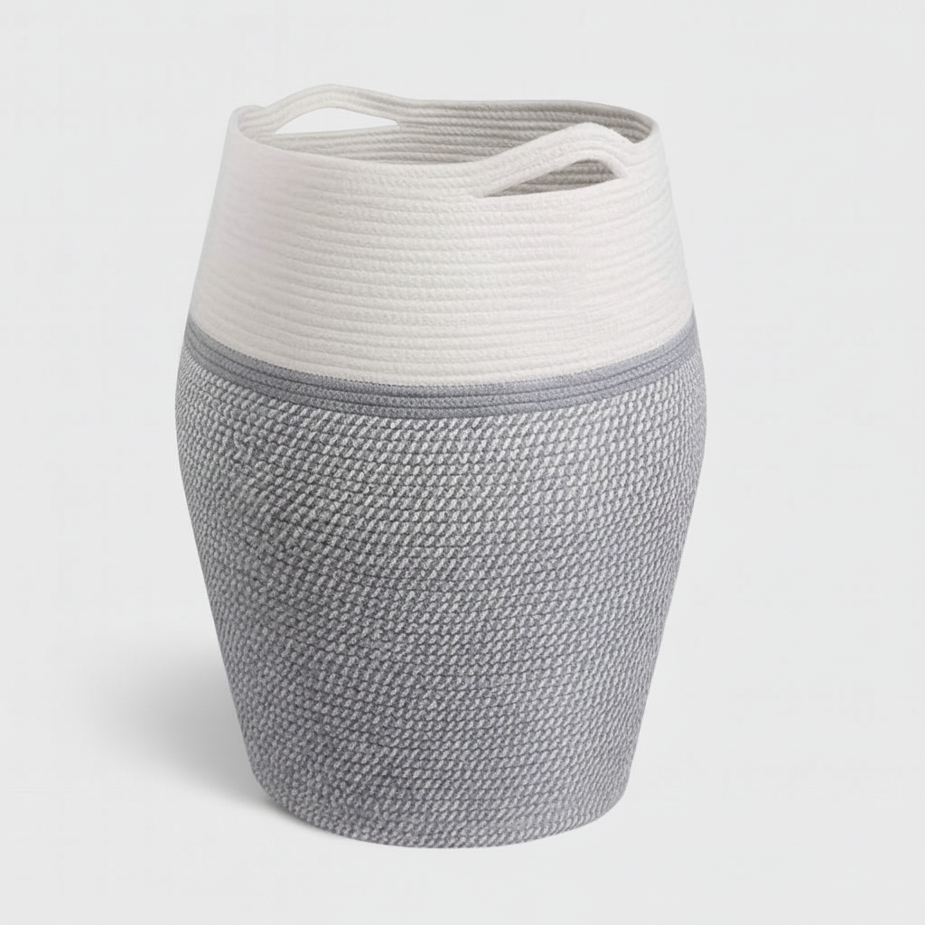 Large Woven Laundry Basket - WeaveNest