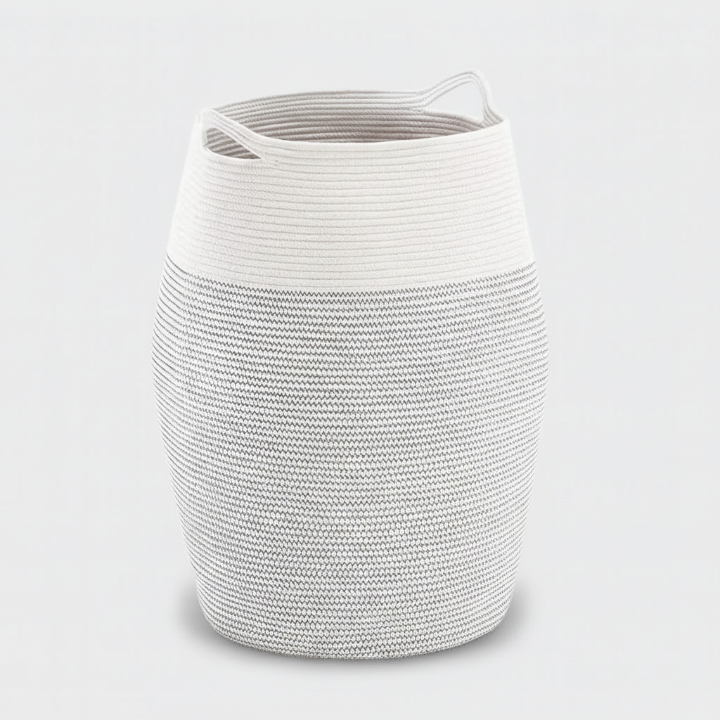 Large Woven Laundry Basket - WeaveNest