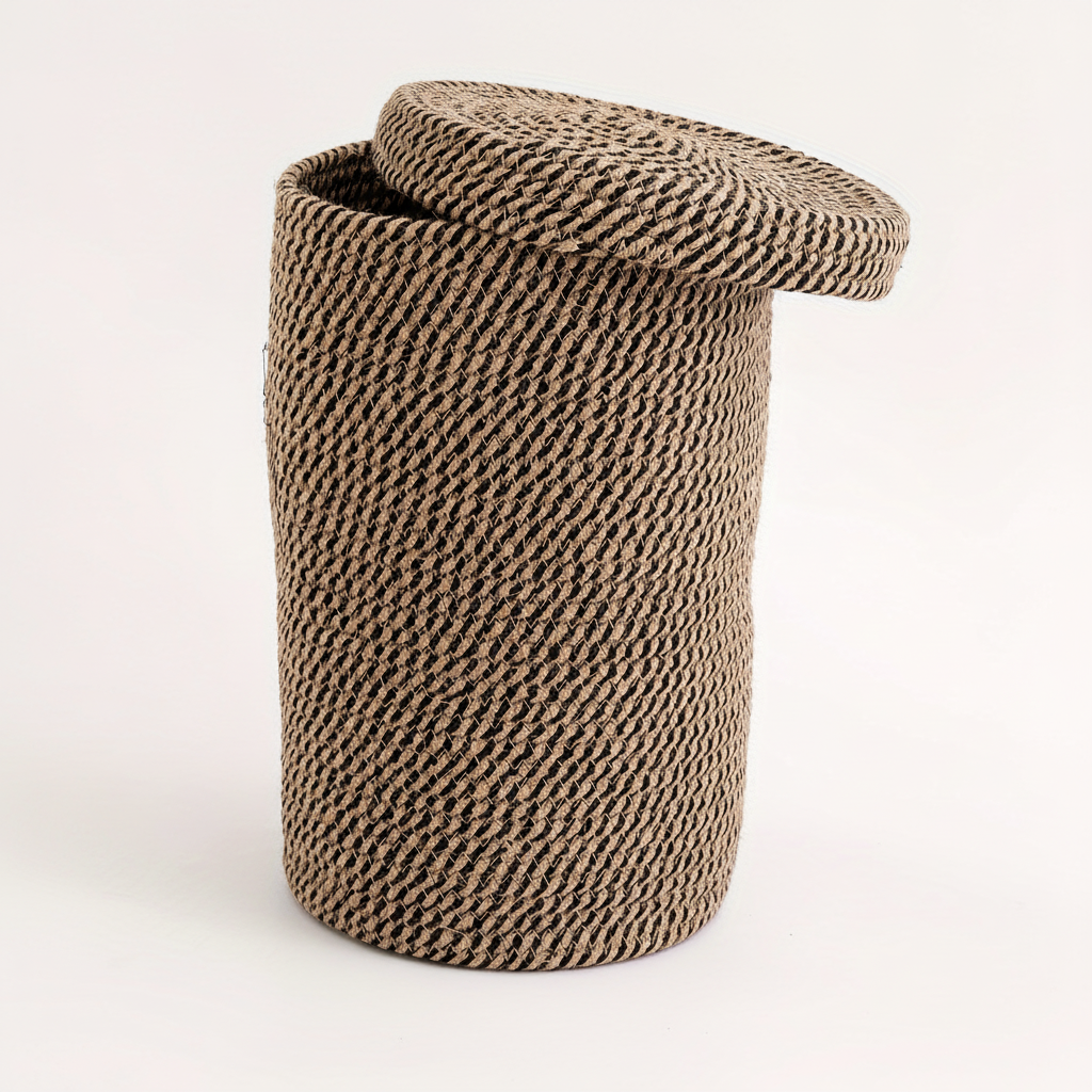Handwoven storage basket - WeaveNest