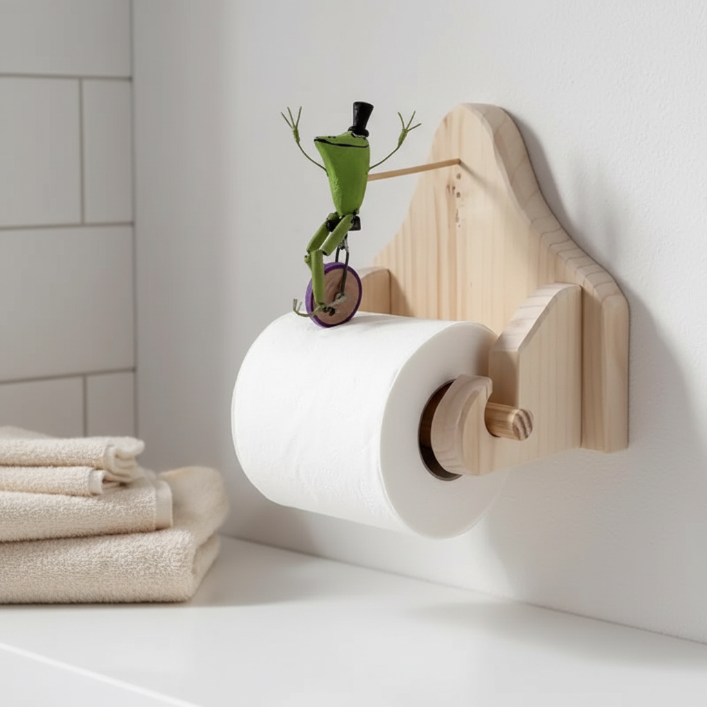 Wood Wall-Mounted Bracket - FrogCycle