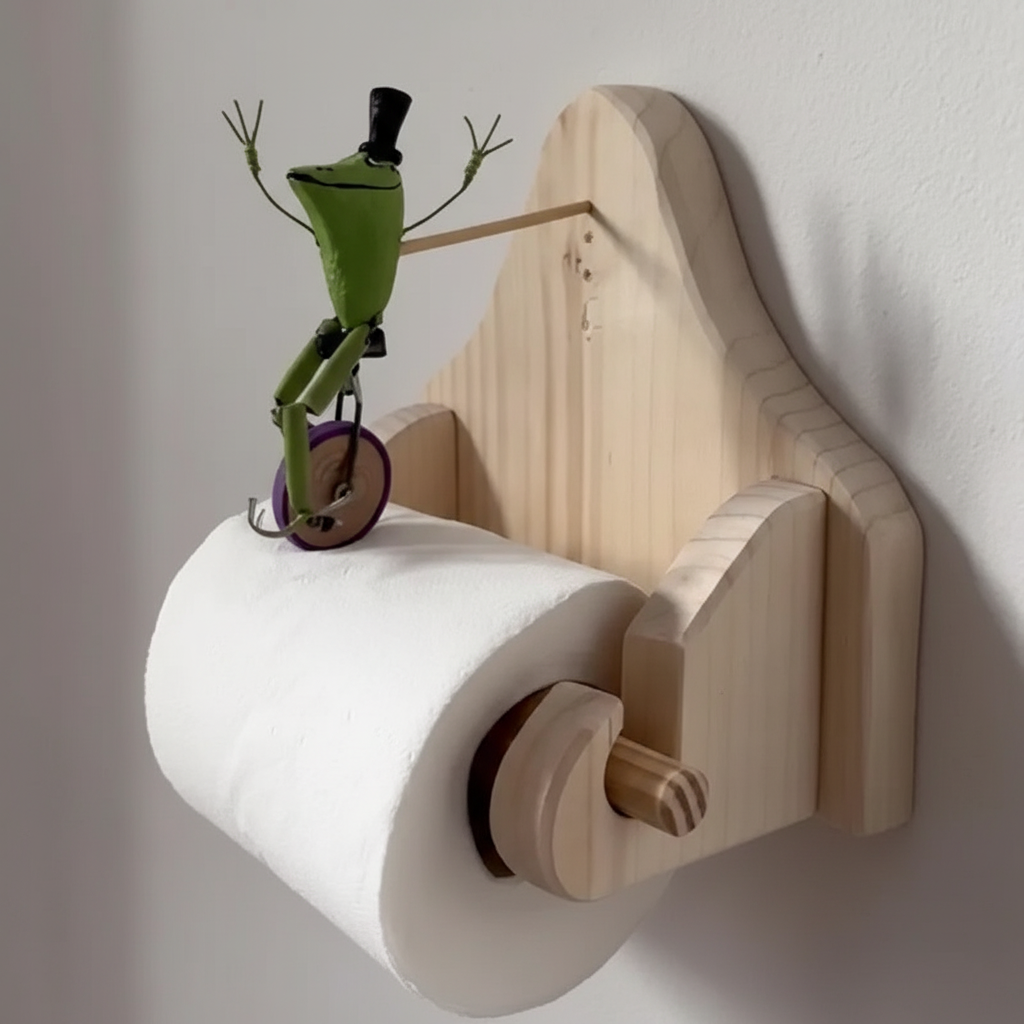 Wood Wall-Mounted Bracket - FrogCycle