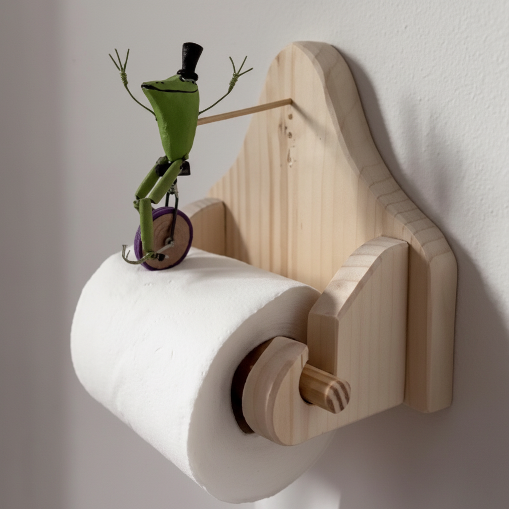 Wood Wall-Mounted Bracket - FrogCycle