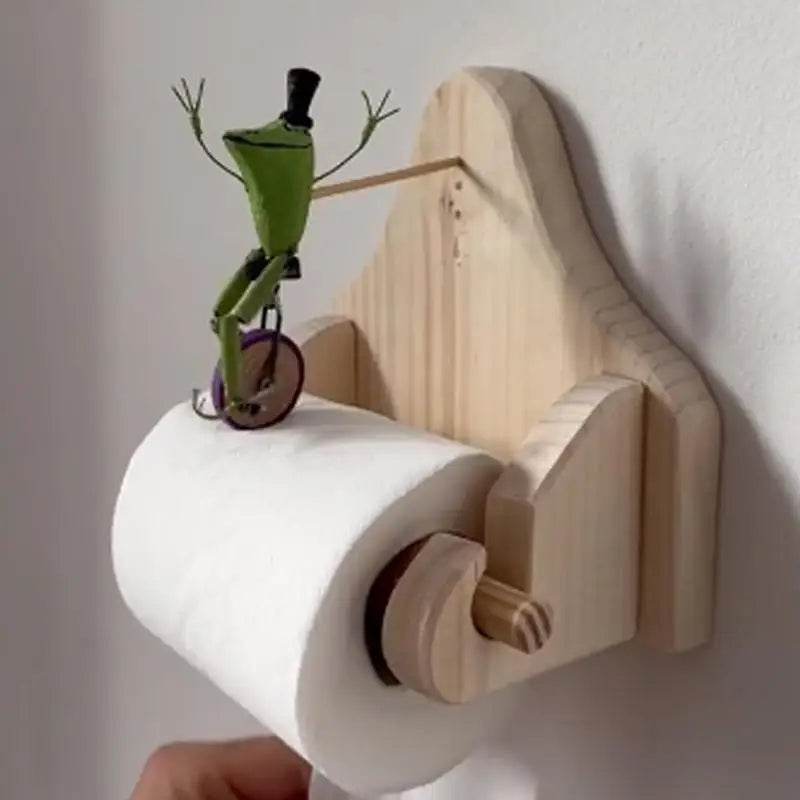 Wood Wall-Mounted Bracket - FrogCycle