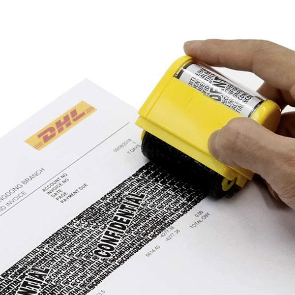 Identitätsschutz Datenschutz Roller Stempel | Brehn