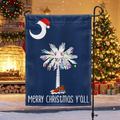 South Carolina Christmas Flag Merry Christmas Y'all