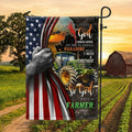 God Said I Need A Caretaker, Farmer Life Flag