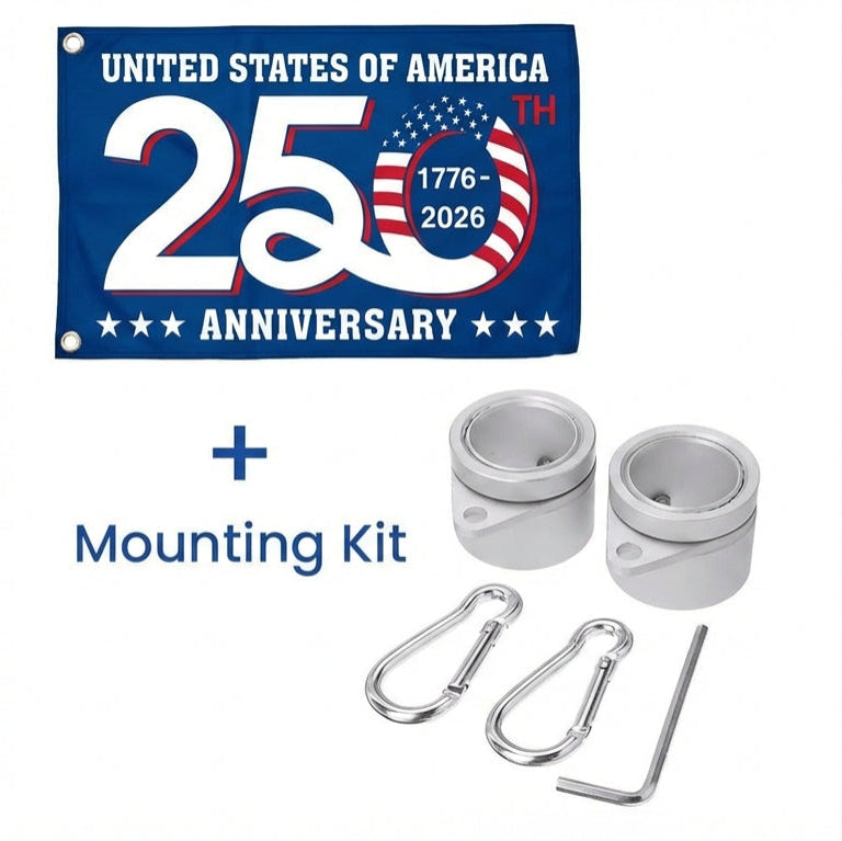 1776 2026 Flag for America 250th Anniversary Decoration 3-Day Shipping