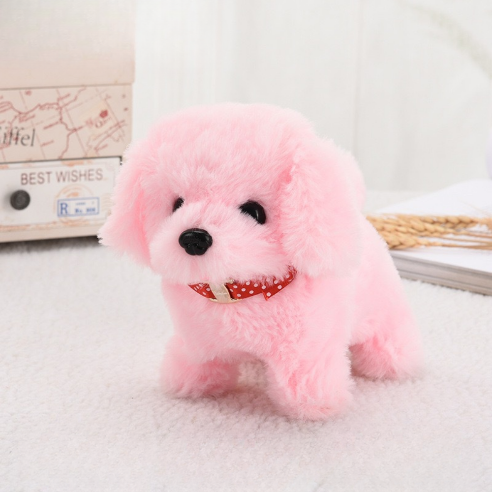 Sound Activated Walking Puppy Toy with Barking and Tail Wagging