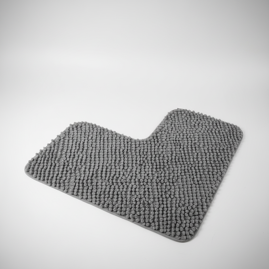 L-shaped corner bath mat - CornerLuxe