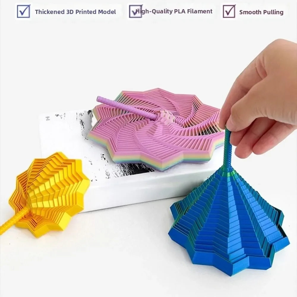 Layered Geometric Fidget - Twirluxe