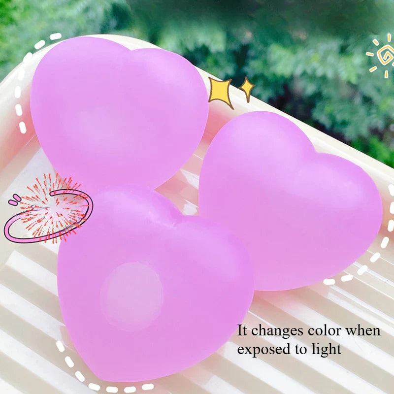 Light-Reactive Heart Fidget - LumiHeart
