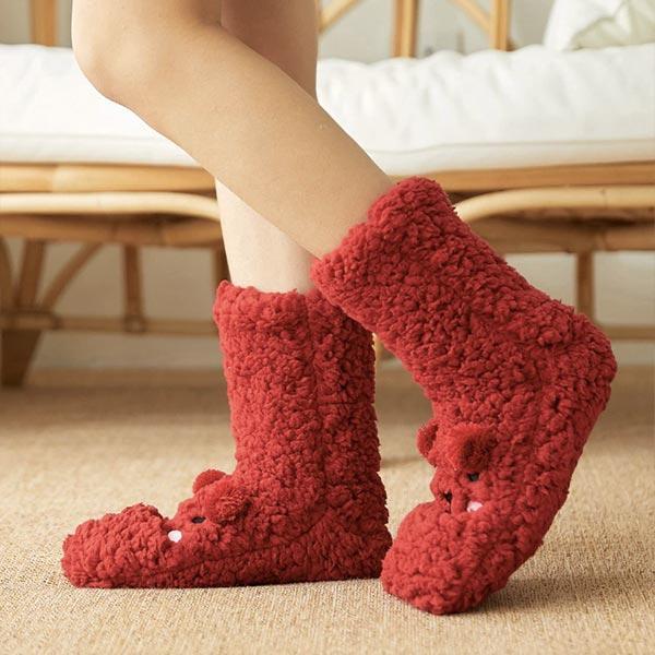 Llama Alpaka Innenstiefel Wollsocken | Brehn