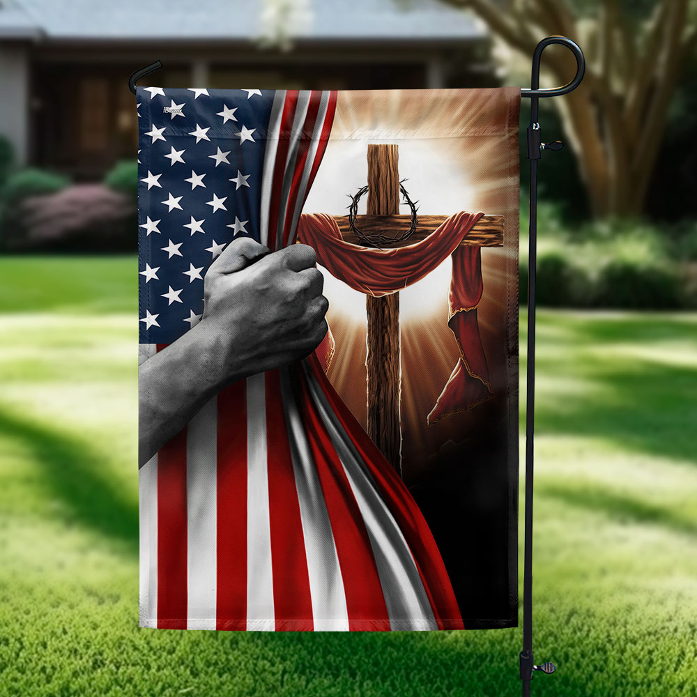 Christian Cross Flag