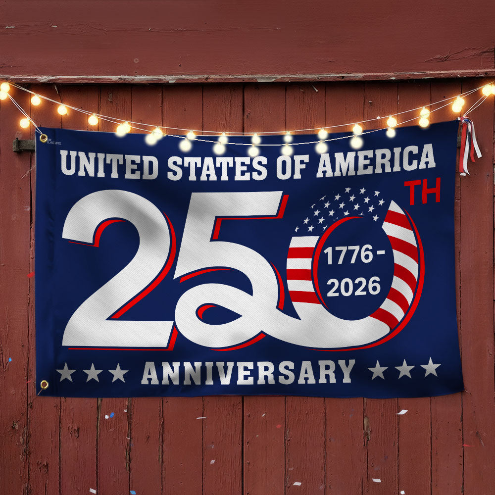 1776 2026 Flag for America 250th Anniversary Decoration 3-Day Shipping