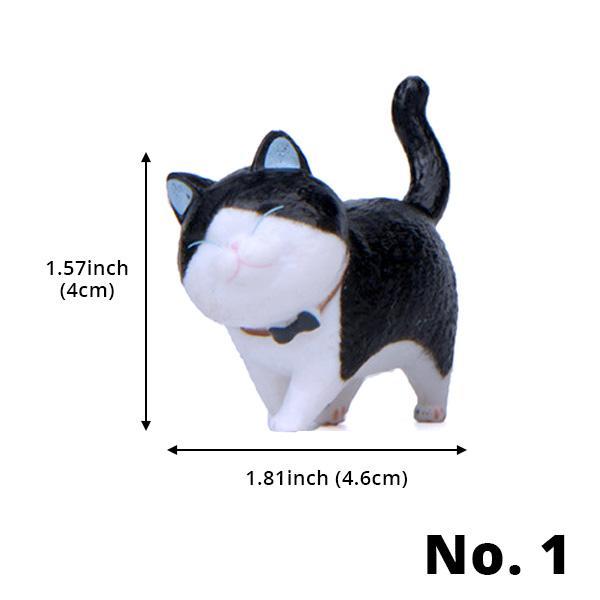 Mini Spazierende Katzenfiguren | Brehn