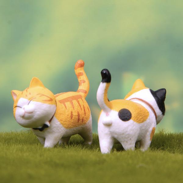 Mini Spazierende Katzenfiguren | Brehn