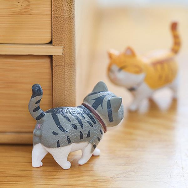 Mini Spazierende Katzenfiguren | Brehn