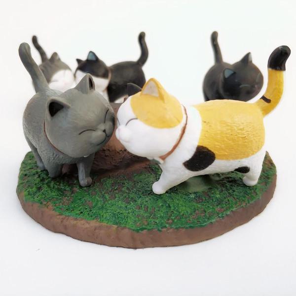 Mini Spazierende Katzenfiguren | Brehn