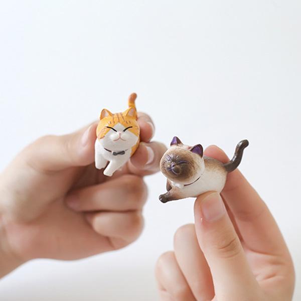 Mini Spazierende Katzenfiguren | Brehn