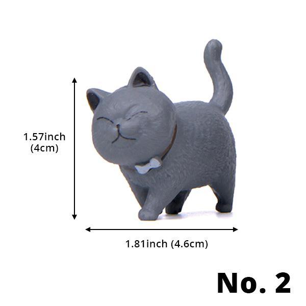 Mini Spazierende Katzenfiguren | Brehn