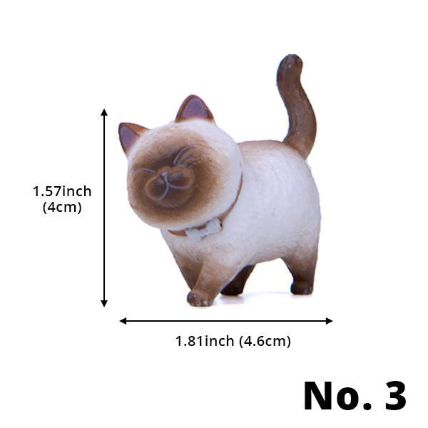 Mini Spazierende Katzenfiguren | Brehn
