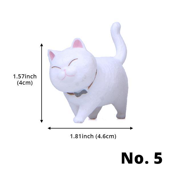 Mini Spazierende Katzenfiguren | Brehn