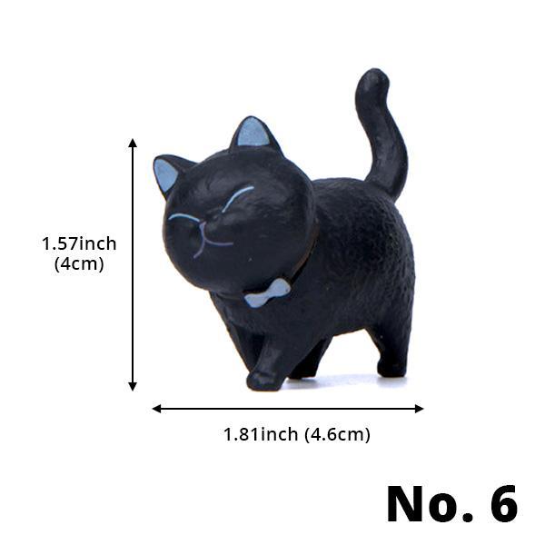 Mini Spazierende Katzenfiguren | Brehn