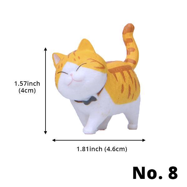 Mini Spazierende Katzenfiguren | Brehn