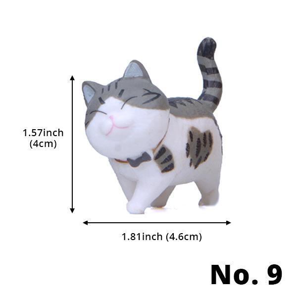 Mini Spazierende Katzenfiguren | Brehn